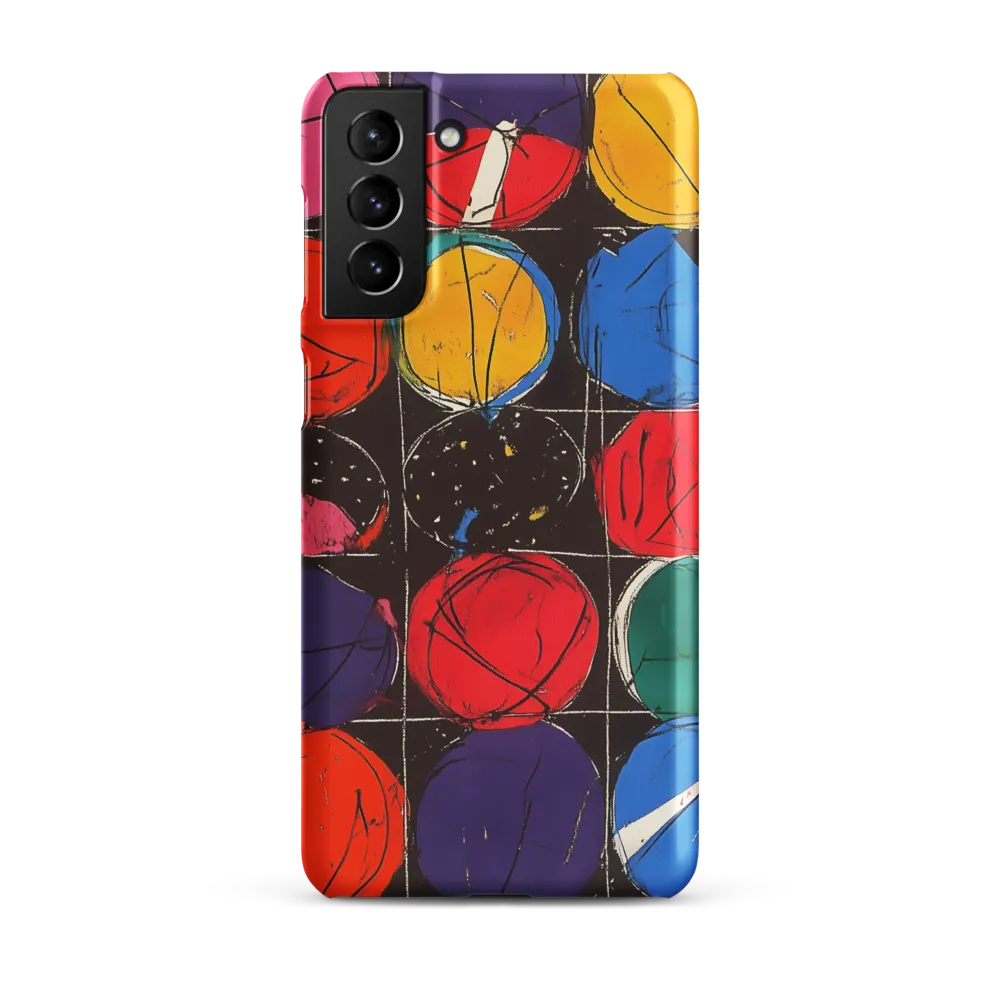 Colorful Circles in Abstract Harmony