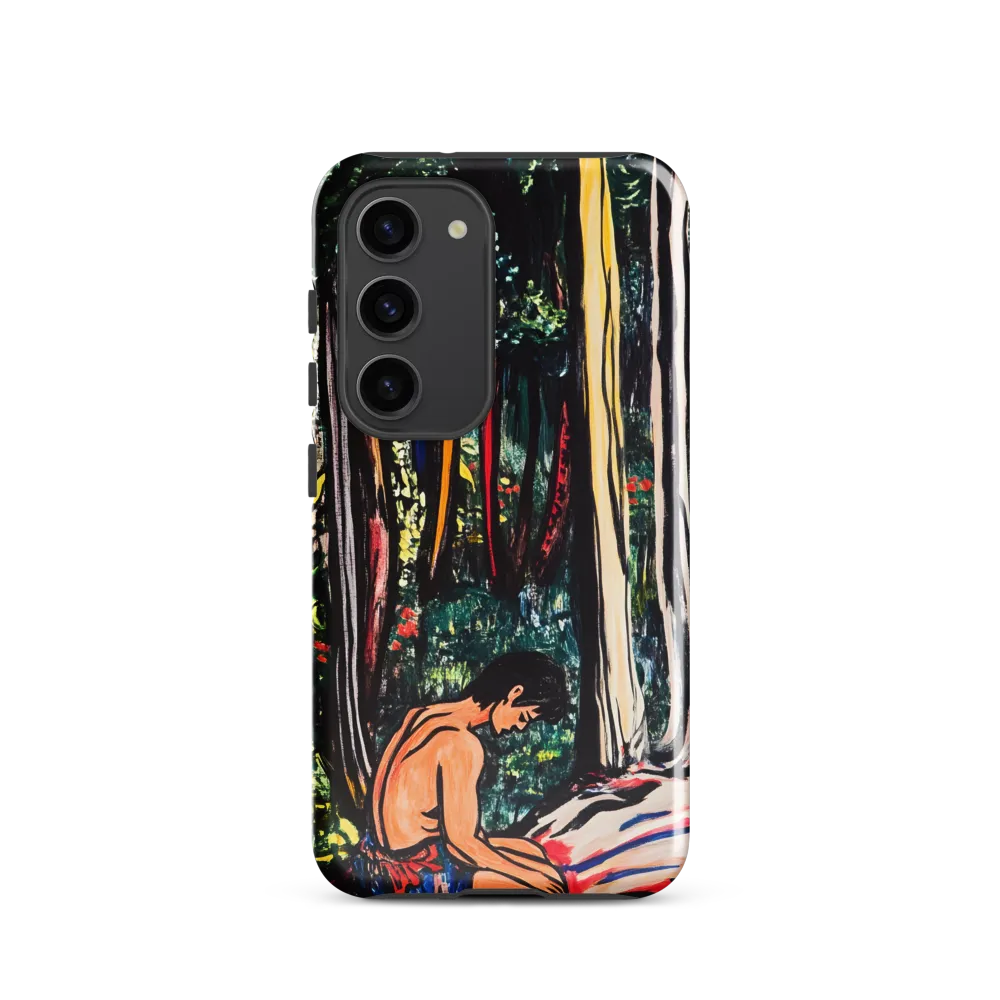 Contemplation in Nature | Phone Case |  S23 | Tough Case | Glossy