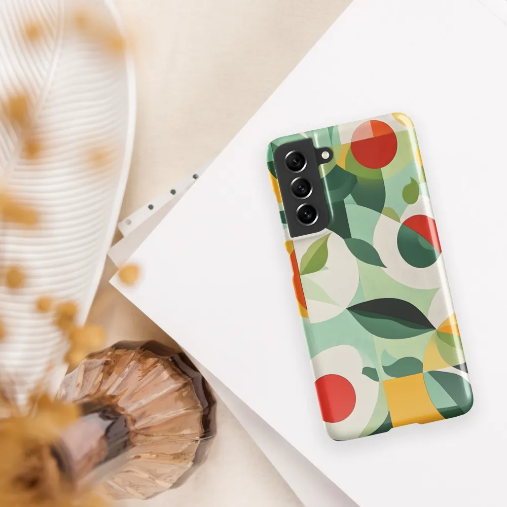 Harmony in Shapes: A Playful Abstract Design