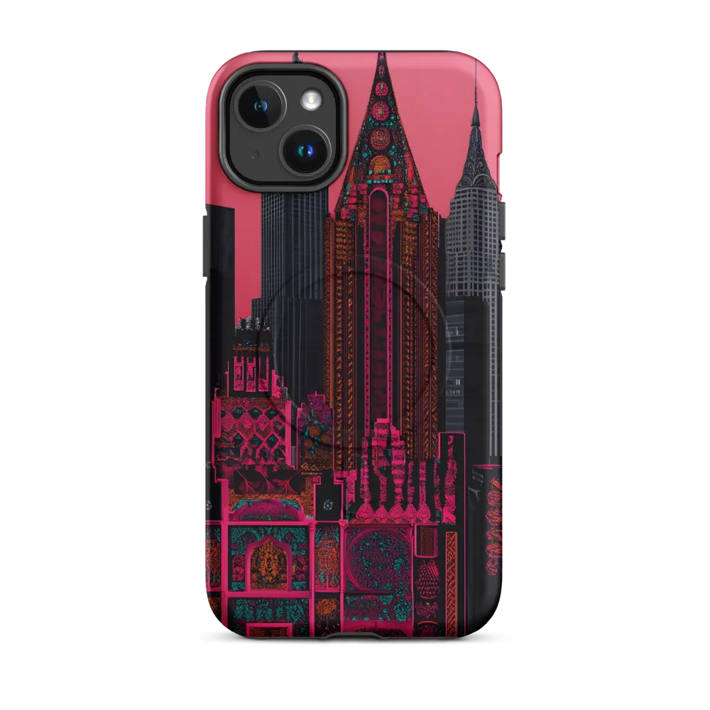 Urban Vibrance: A Digital Exploration of Skyscrapers