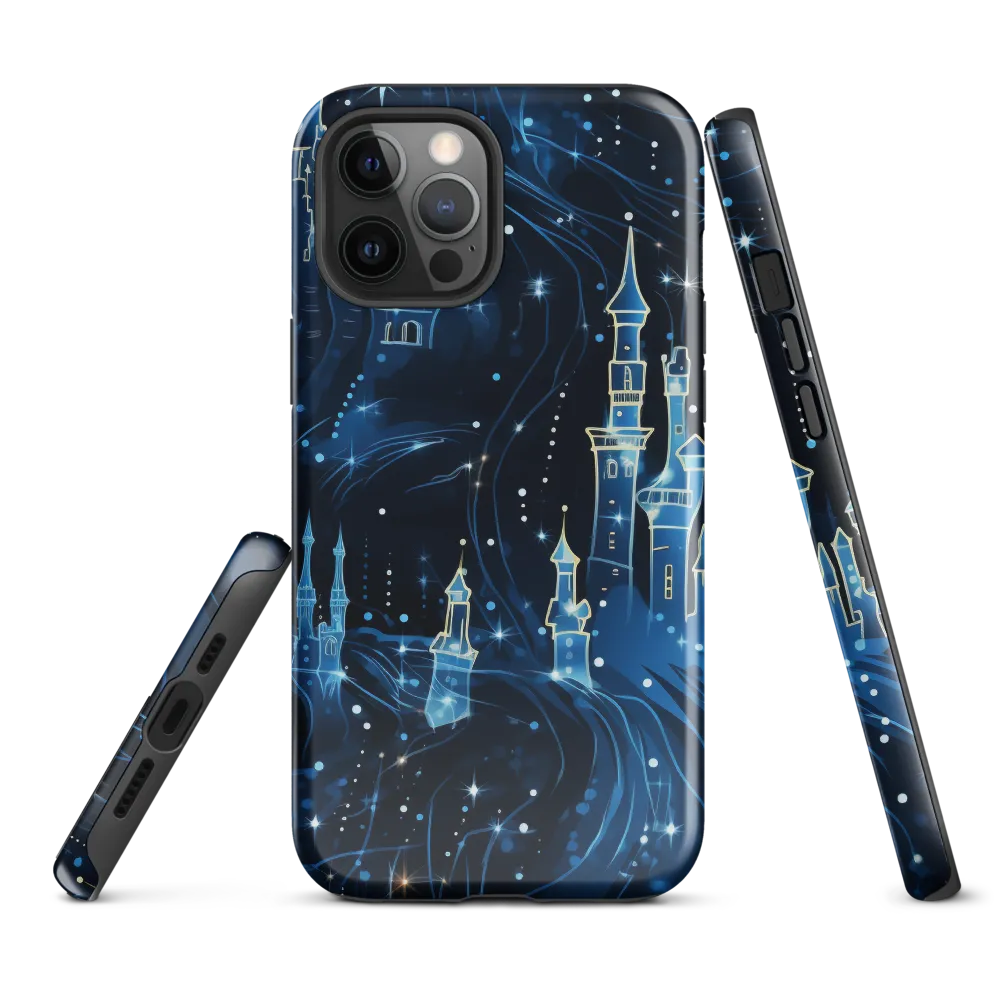 Dreamy Castles in a Starry Sky