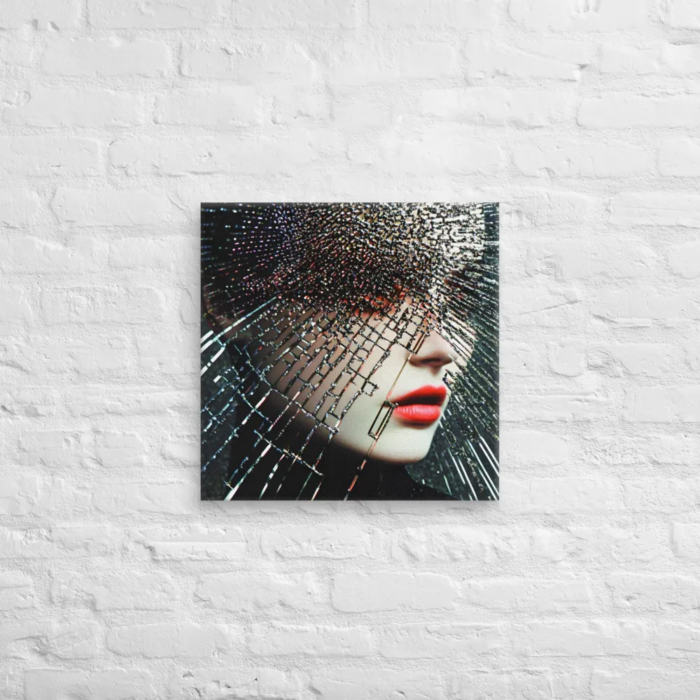Fractured Identity | Canvas | 20″×20″