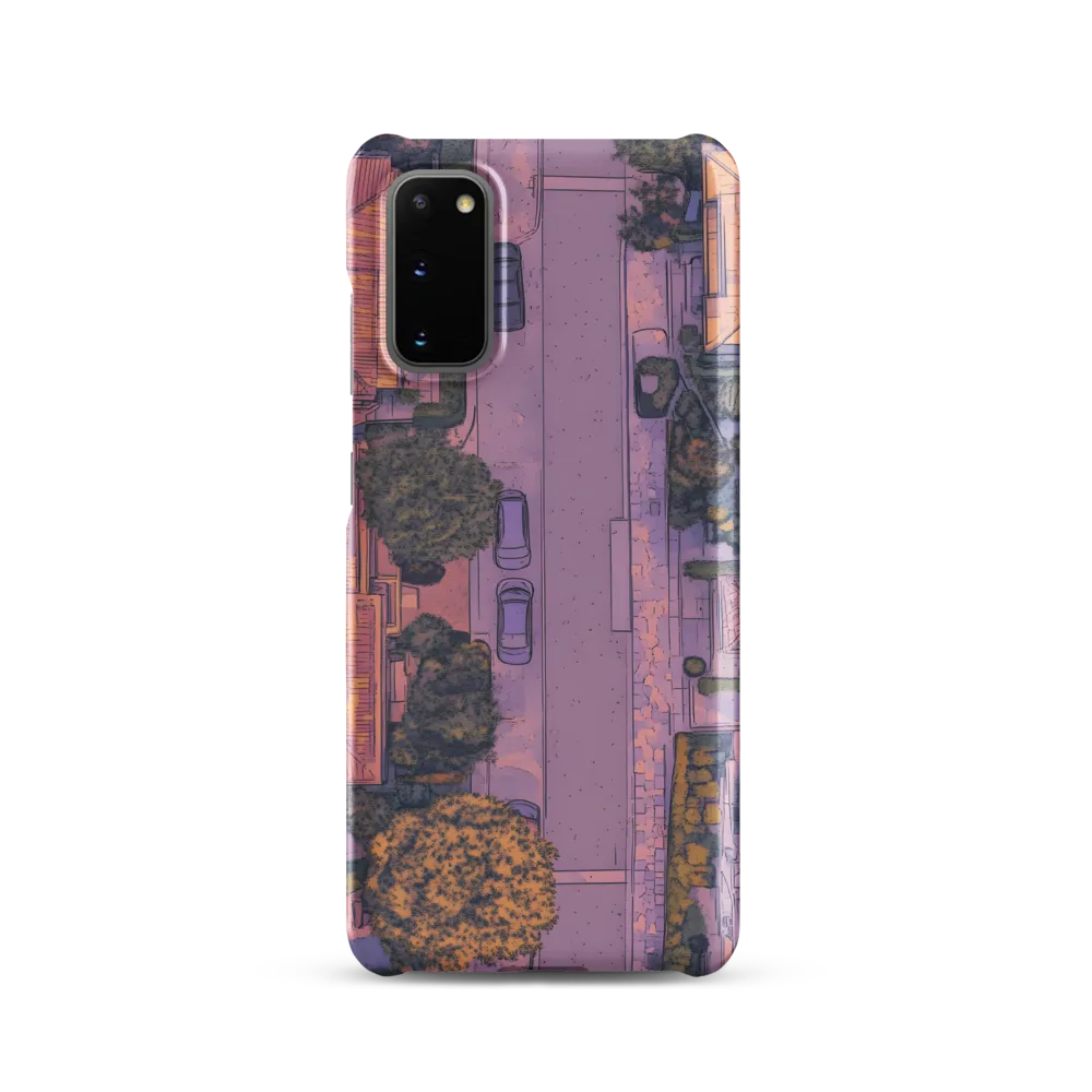 Aerial Serenity: Suburban Oasis | Phone Case |  S20 | Snap Case | Matte