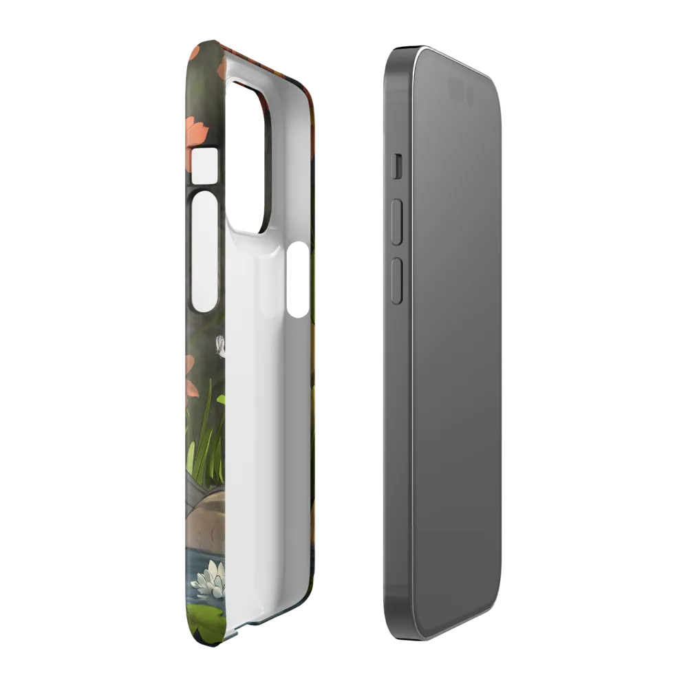 Tranquility by the Waterside | Phone Case |  14 Pro | Snap Case | Glossy