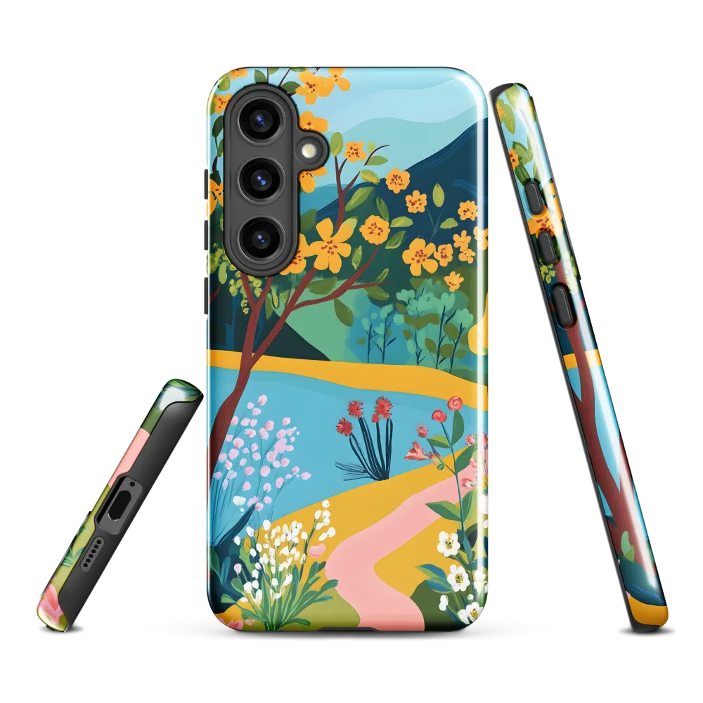 Blossoms by the Tranquil Waters