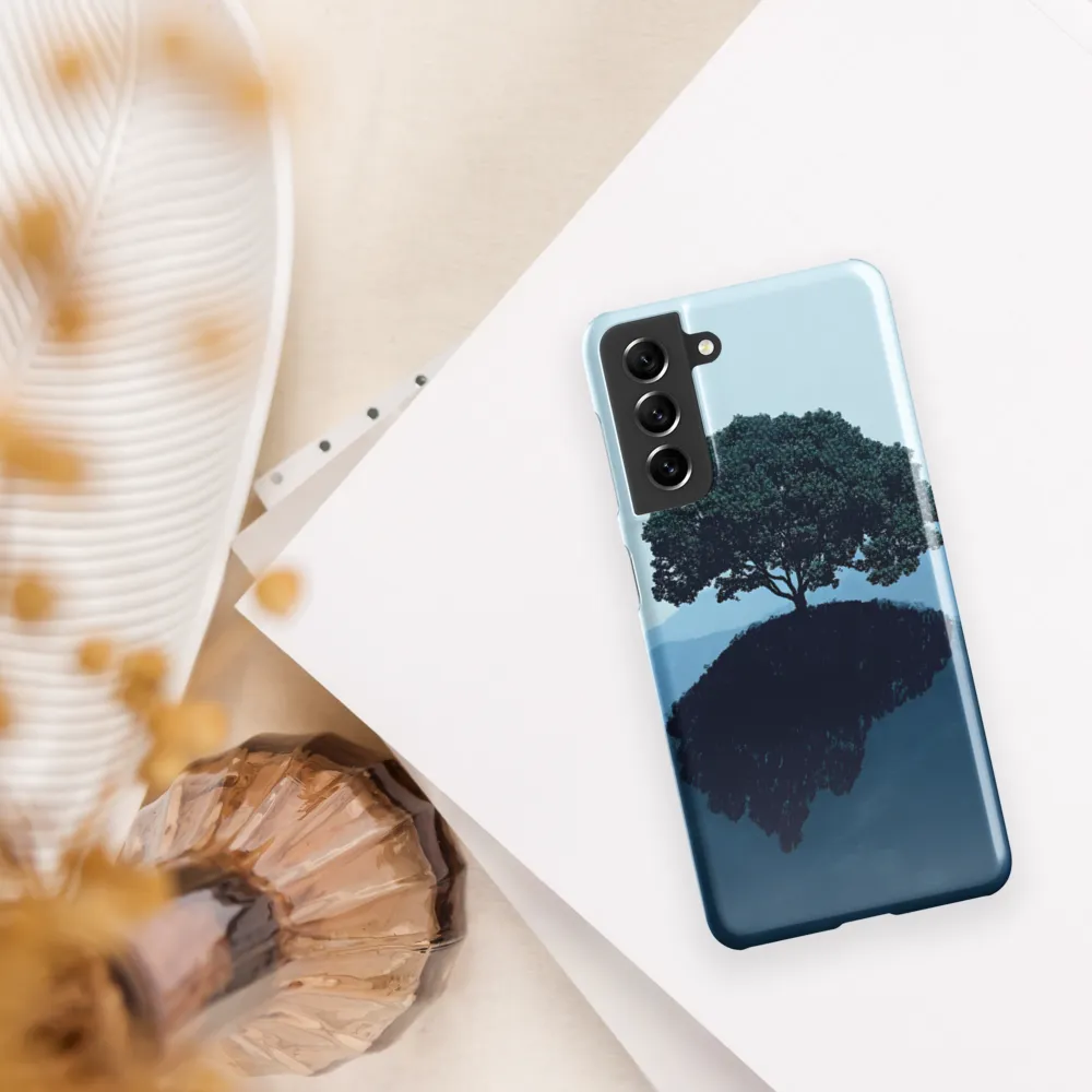 Solitude in Blue | Phone Case |  S21 | Snap Case | Glossy