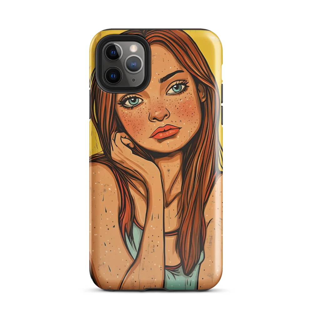 Contemplative Muse | Phone Case |  11 Pro Max | Tough Case | Glossy