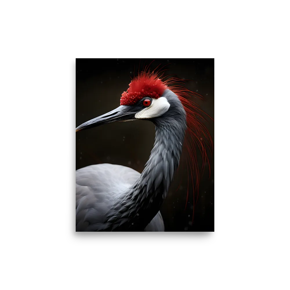 Ember-Crested Elegance