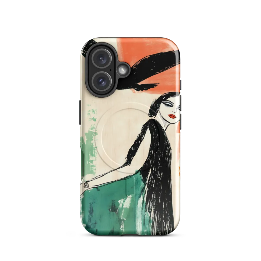 Elegance in Flight | Phone Case |  16 | MagSafe® Tough Case | Glossy