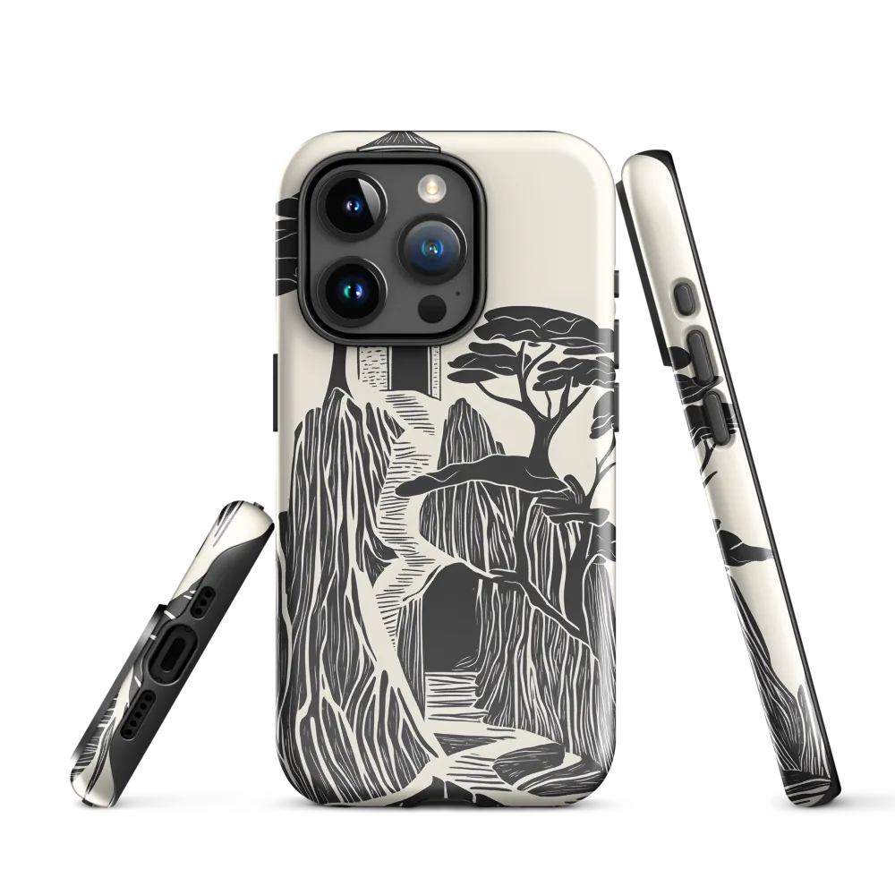 Echoes of a Mystical Tower | Phone Case |  15 Pro | Tough Case | Glossy