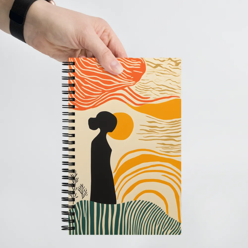 Contemplation in Color | Spiral Notebook