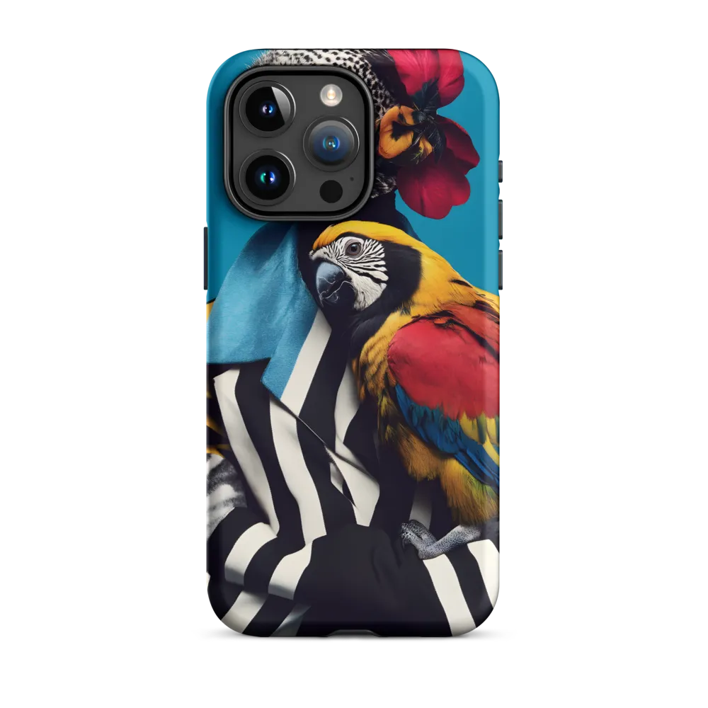 Vibrant Fusion of Flora and Fauna