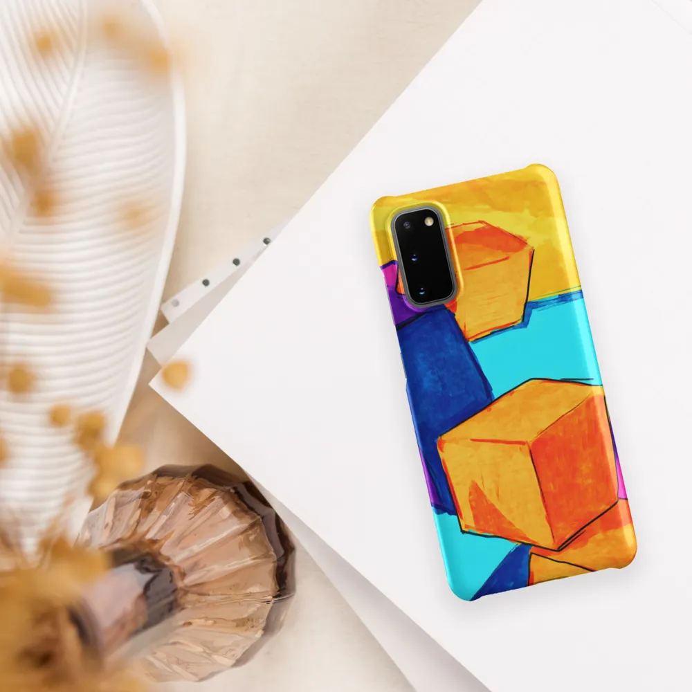 Playful Cubes in Vibrant Harmony