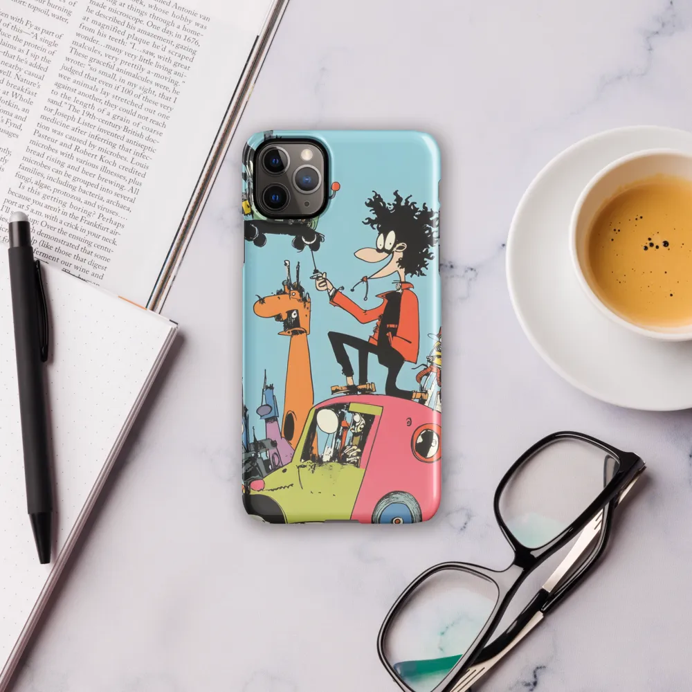 Whimsical Urban Adventure | Phone Case |  11 Pro Max | Snap Case | Glossy