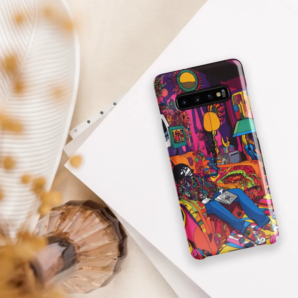 Psychedelic Reverie | Phone Case |  S10 Plus | Snap Case | Glossy