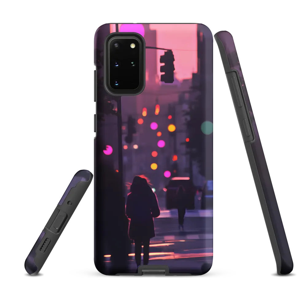 City Silhouettes at Dusk | Phone Case |  S20 Plus | Tough Case | Matte