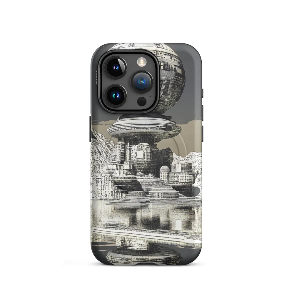 Reflections of a Futuristic Dreamscape | Phone Case |  15 Pro | MagSafe® Tough Case | Matte