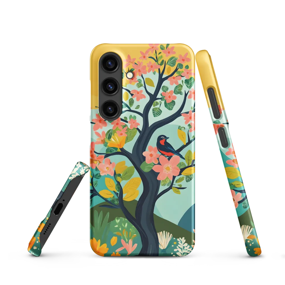 Spring Blossoms: A Serene Encounter