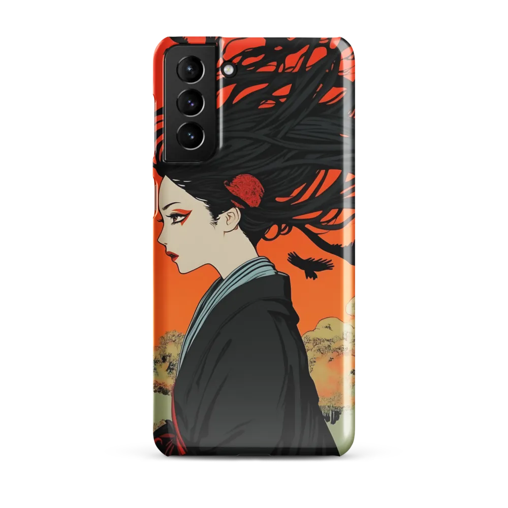 Whispers of Shadows | Phone Case |  S21 Plus | Snap Case | Glossy