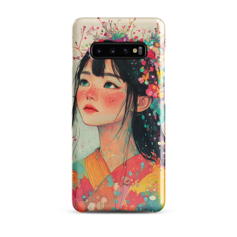 Whispers of Blossoms | Phone Case |  S10 Plus | Snap Case | Glossy