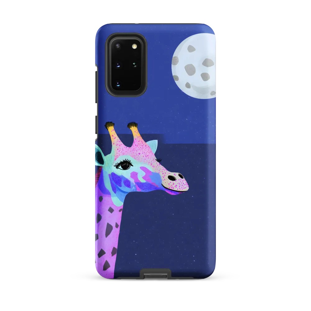 Whimsical Giraffe Under the Stars