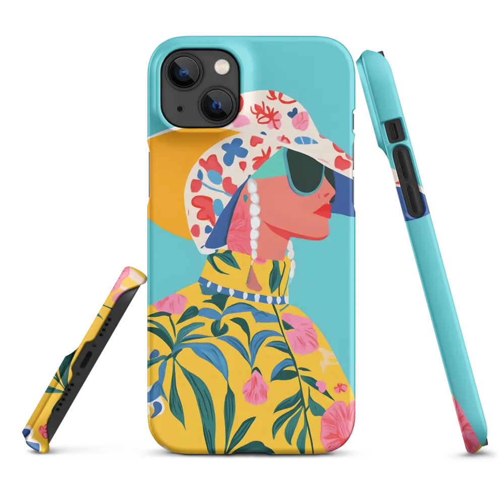 Tropical Confidence: A Fashion Portrait