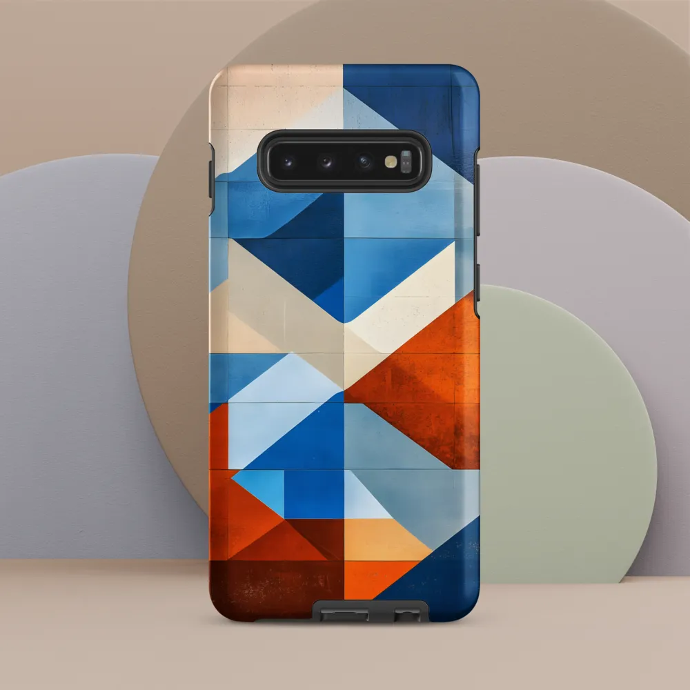 Geometric Harmony: A Vibrant Landscape