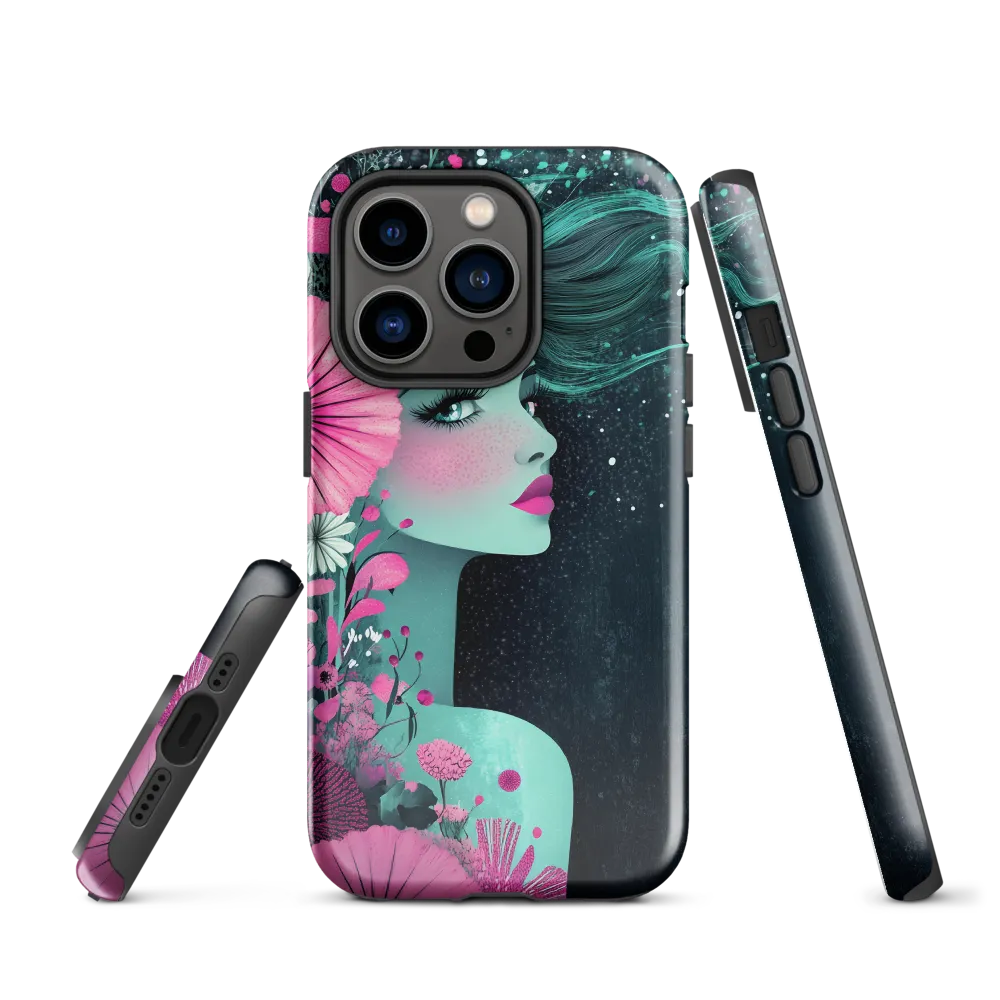 Floral Harmony: Portrait of Serenity