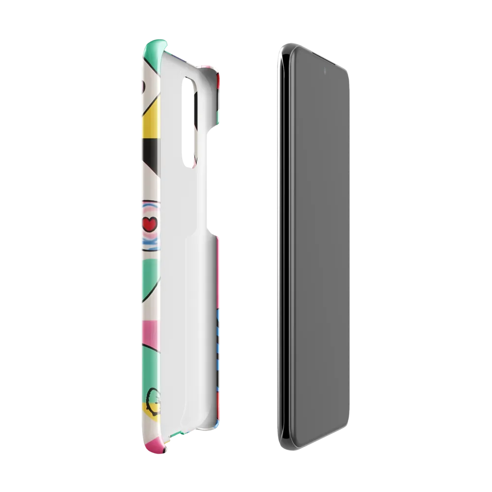 Dynamic Interplay of Shapes | Phone Case |  S20 | Snap Case | Glossy