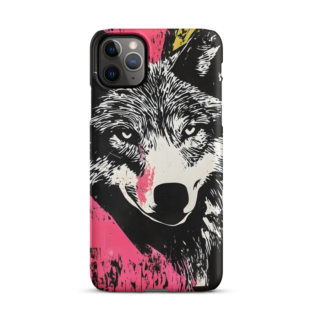 Intense Gaze of the Wolf