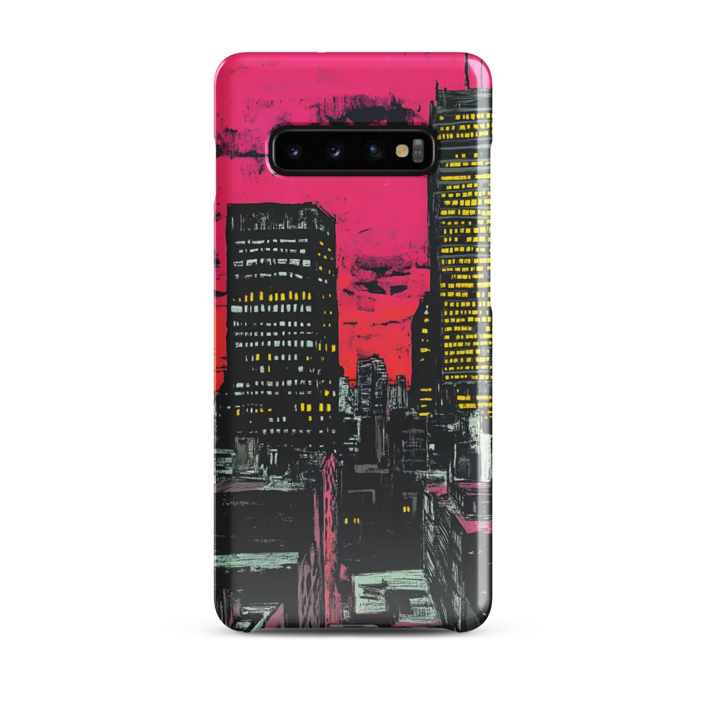 Urban Pulse at Dusk | Phone Case |  S10 Plus | Snap Case | Glossy