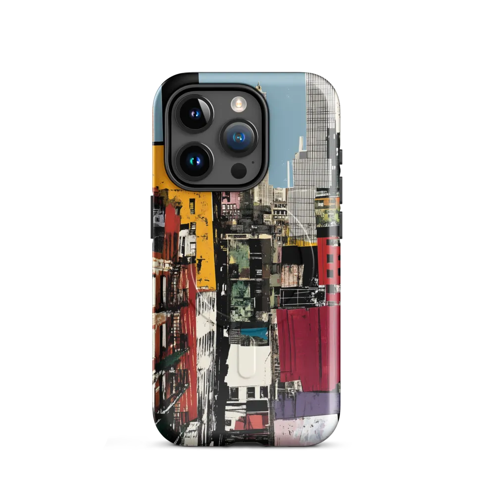Urban Collage: A Vivid Cityscape