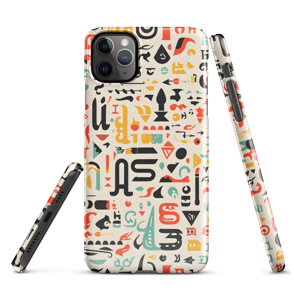 A Symphony of Symbols | Phone Case |  11 Pro Max | Snap Case | Glossy