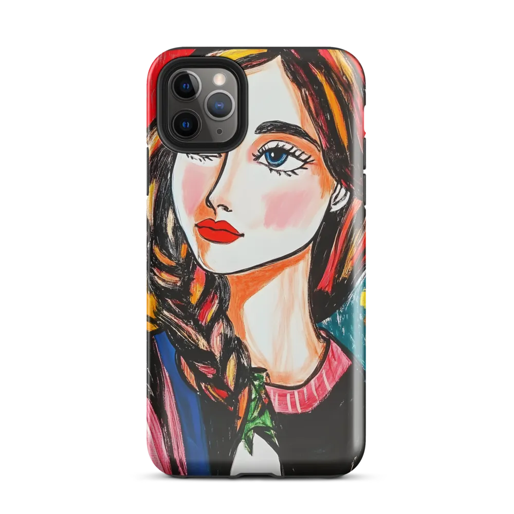 Confident Gaze | Phone Case |  11 Pro Max | Tough Case | Glossy