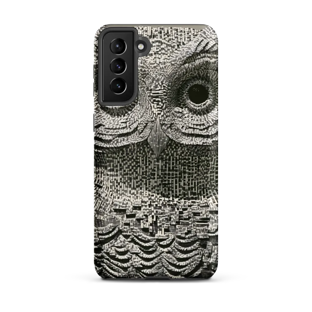 Intricate Owl of Textures