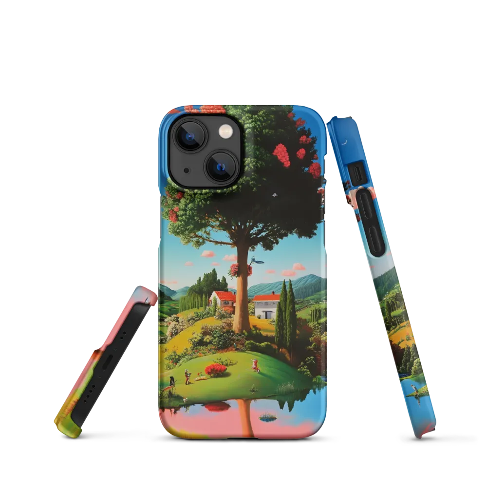 Whimsical Harmony of Nature | Phone Case |  13 Mini | Snap Case | Matte