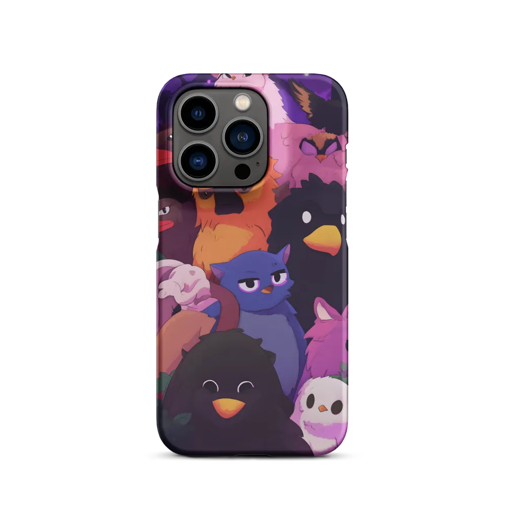 Whimsical Avian Gathering