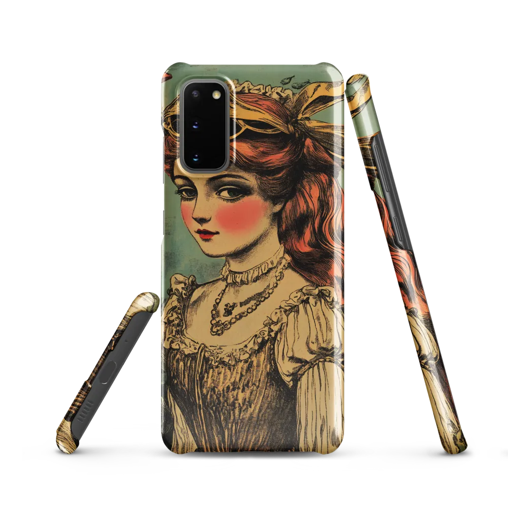 Elegance Beneath the Waves | Phone Case |  S20 | Snap Case | Glossy