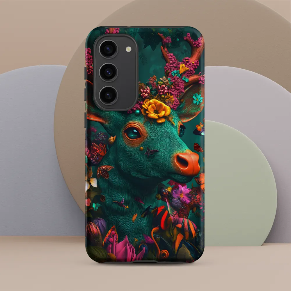 Whimsical Blossoms of the Enchanted Forest | Phone Case |  S23 Plus | Tough Case | Matte