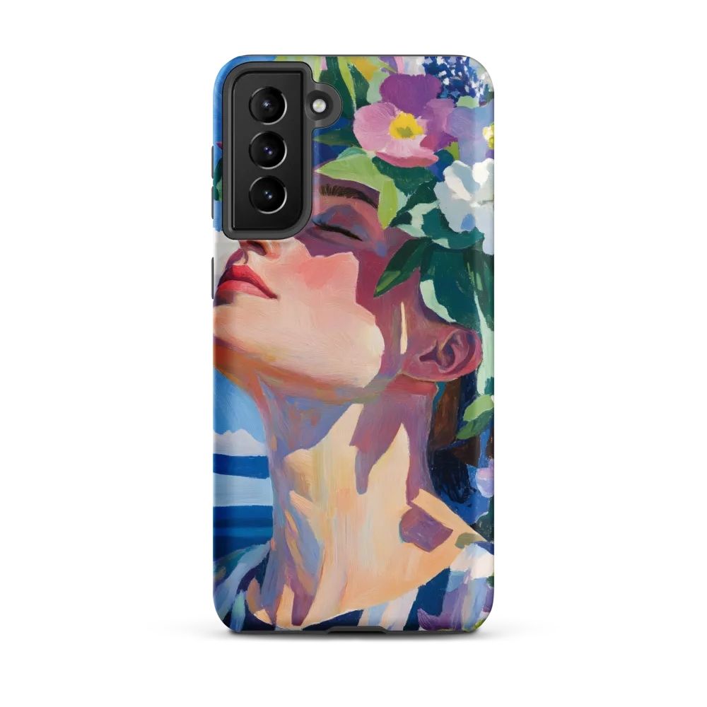 Blossom of Serenity | Phone Case |  S21 Plus | Tough Case | Matte