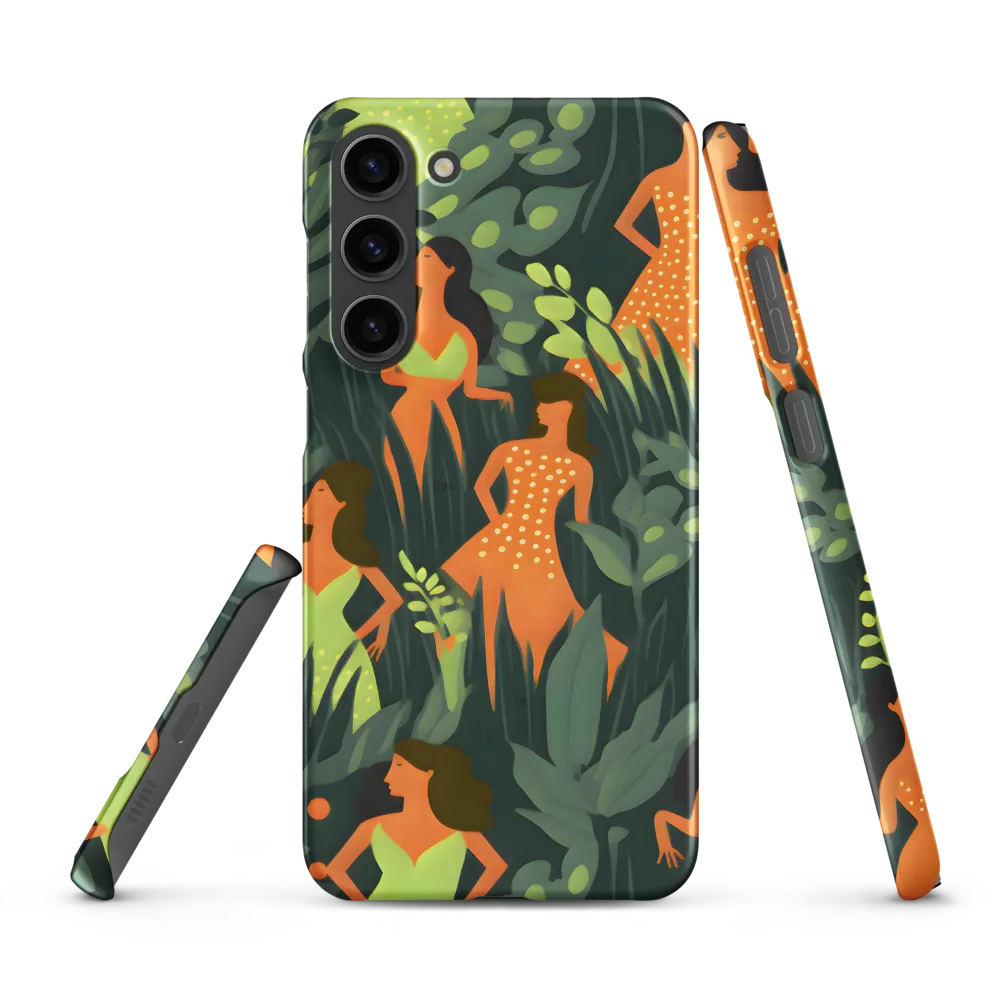 Playful Harmony in Patterns | Phone Case |  S23 Plus | Snap Case | Matte