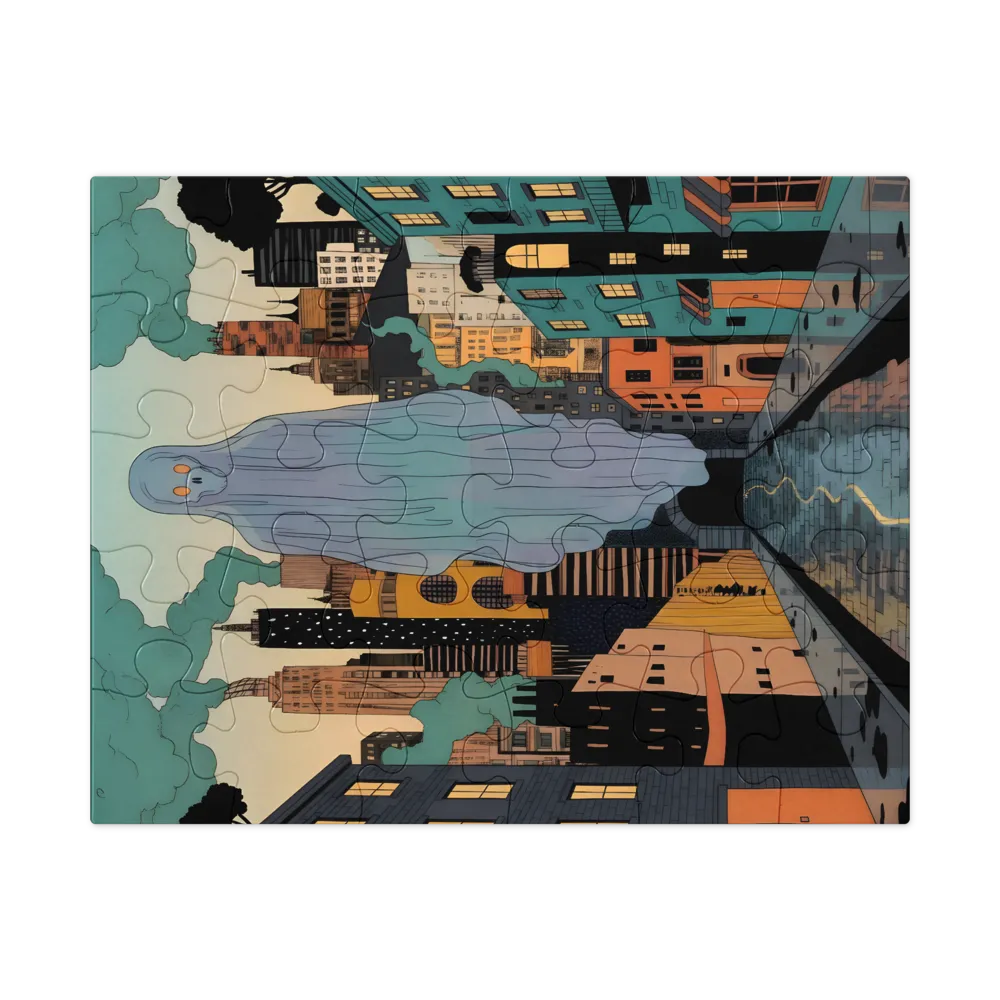 Canal Phantom 
 Jigsaw Puzzle in Tin Box