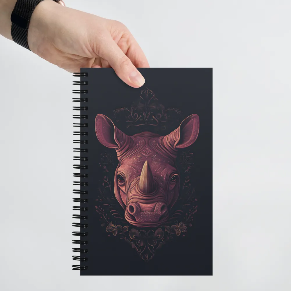 Regal Rhinoceros | Spiral Notebook