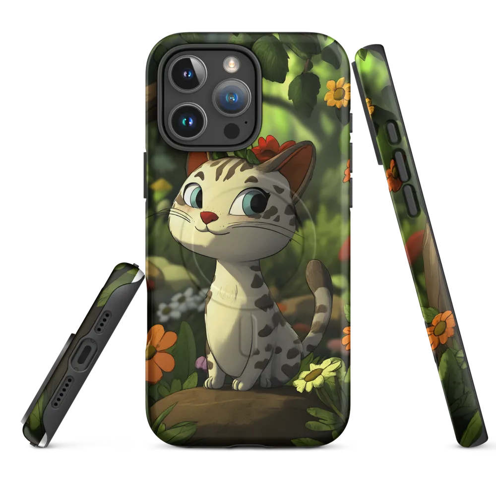 Whimsical Forest Cat