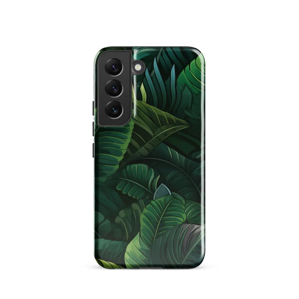 Lush Canopy: A Tropical Foliage Study