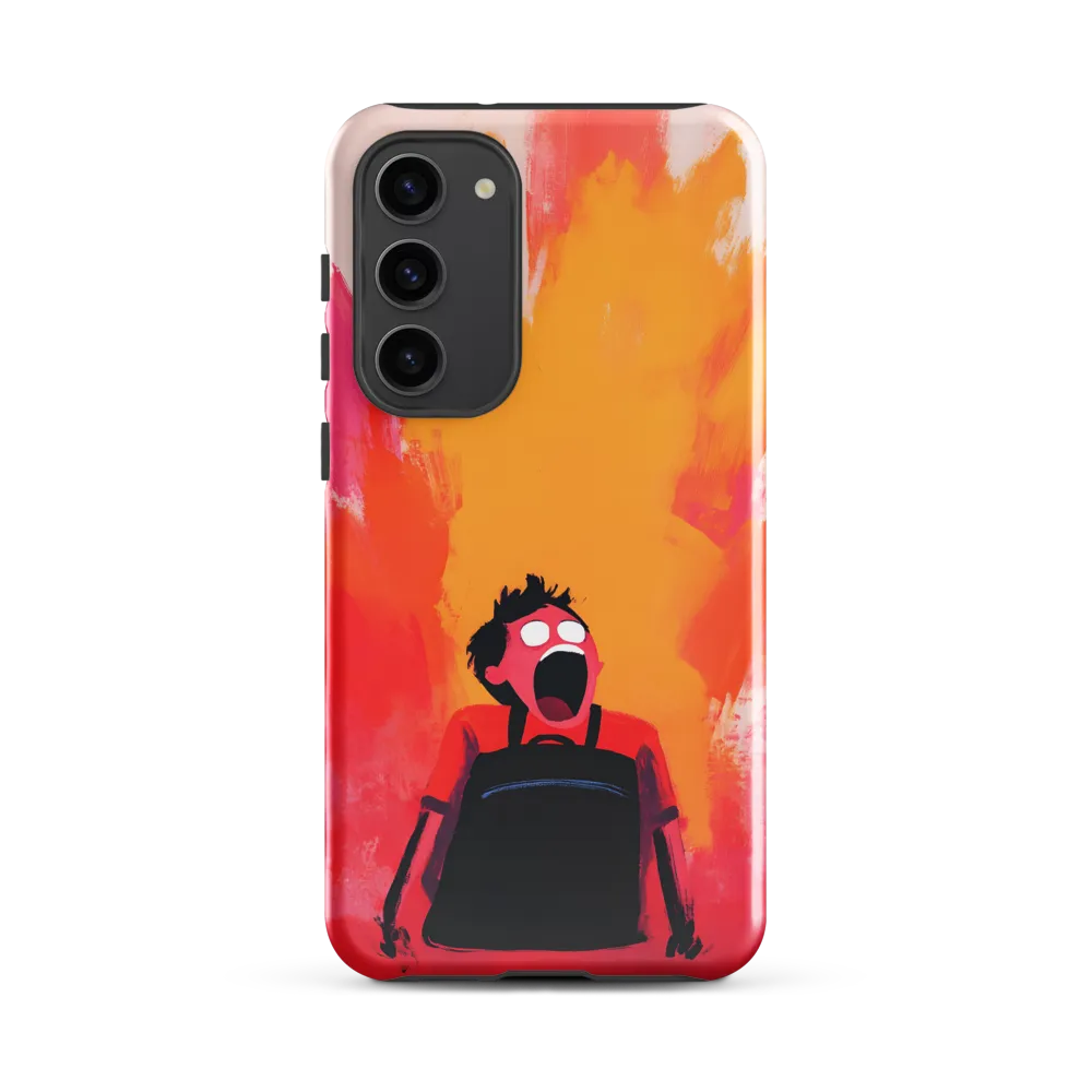 Eruption of Emotions | Phone Case |  S23 Plus | Tough Case | Glossy