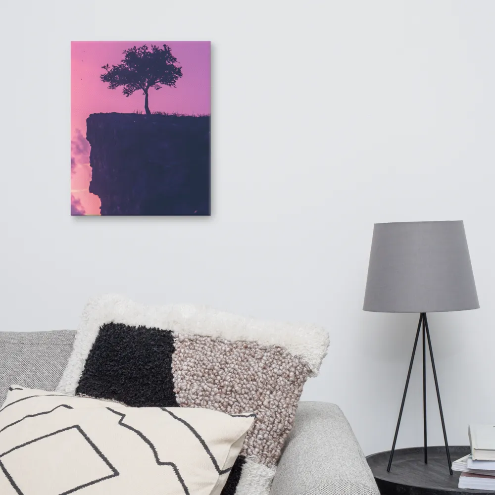 Solitude on the Edge | Canvas | 16″×20″