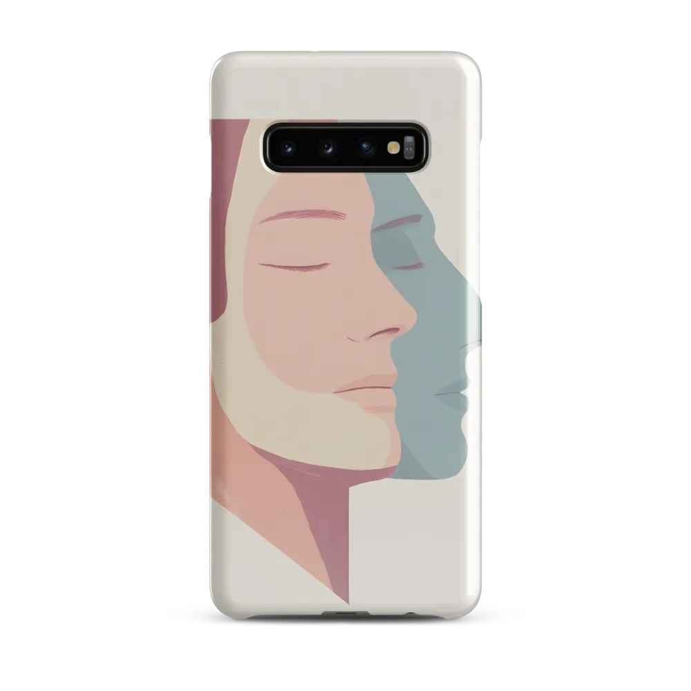 Dual Facets of Serenity | Phone Case |  S10 Plus | Snap Case | Glossy