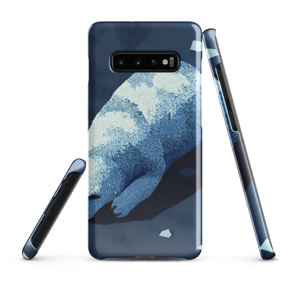 Silent Majesty: The Polar Bear's Realm | Phone Case |  S10 Plus | Snap Case | Glossy