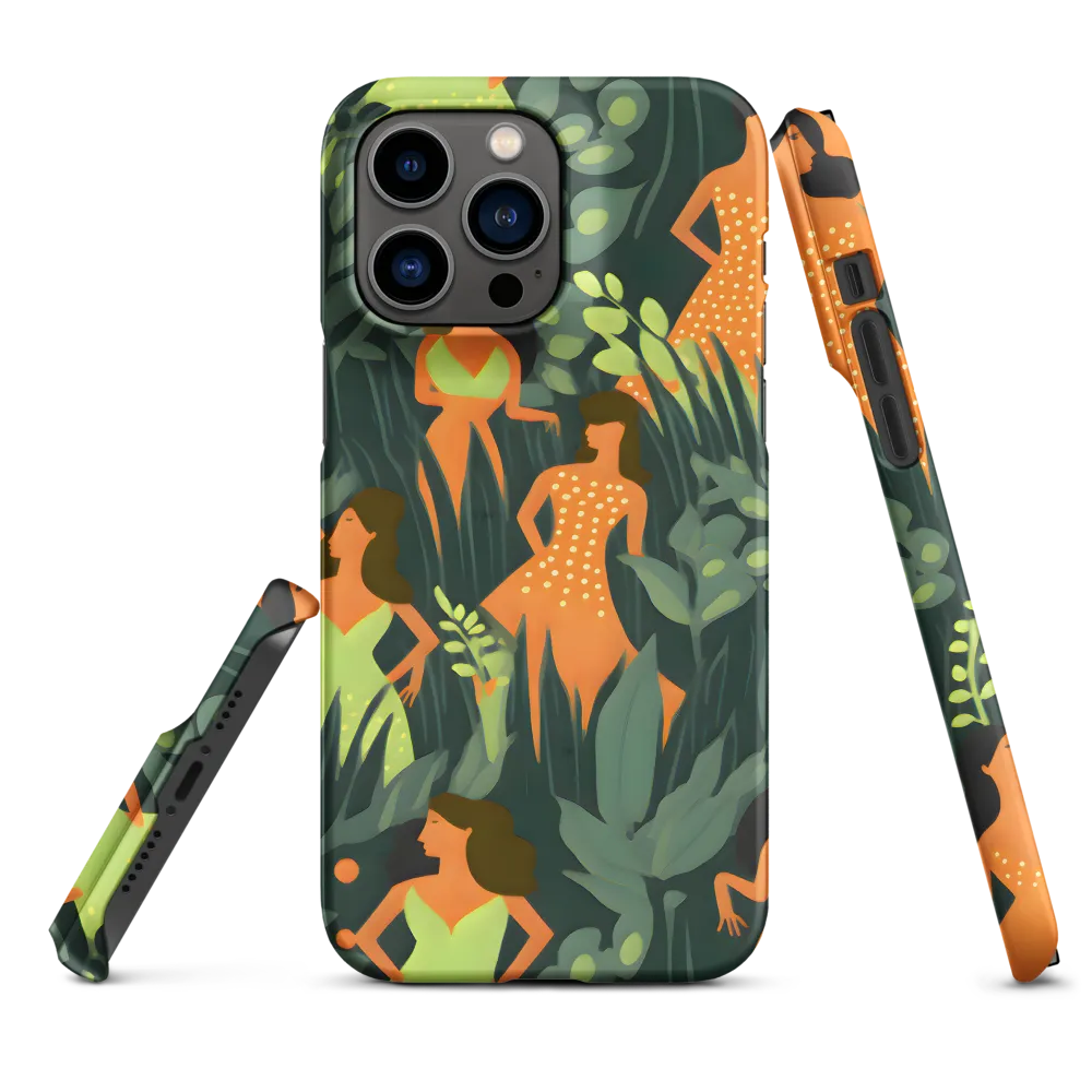 Playful Harmony in Patterns | Phone Case |  14 Pro Max | Snap Case | Matte